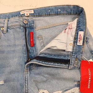 Lucky Brand Women’s Wide Leg Distressed Jeans – Size 12/31 – NWT